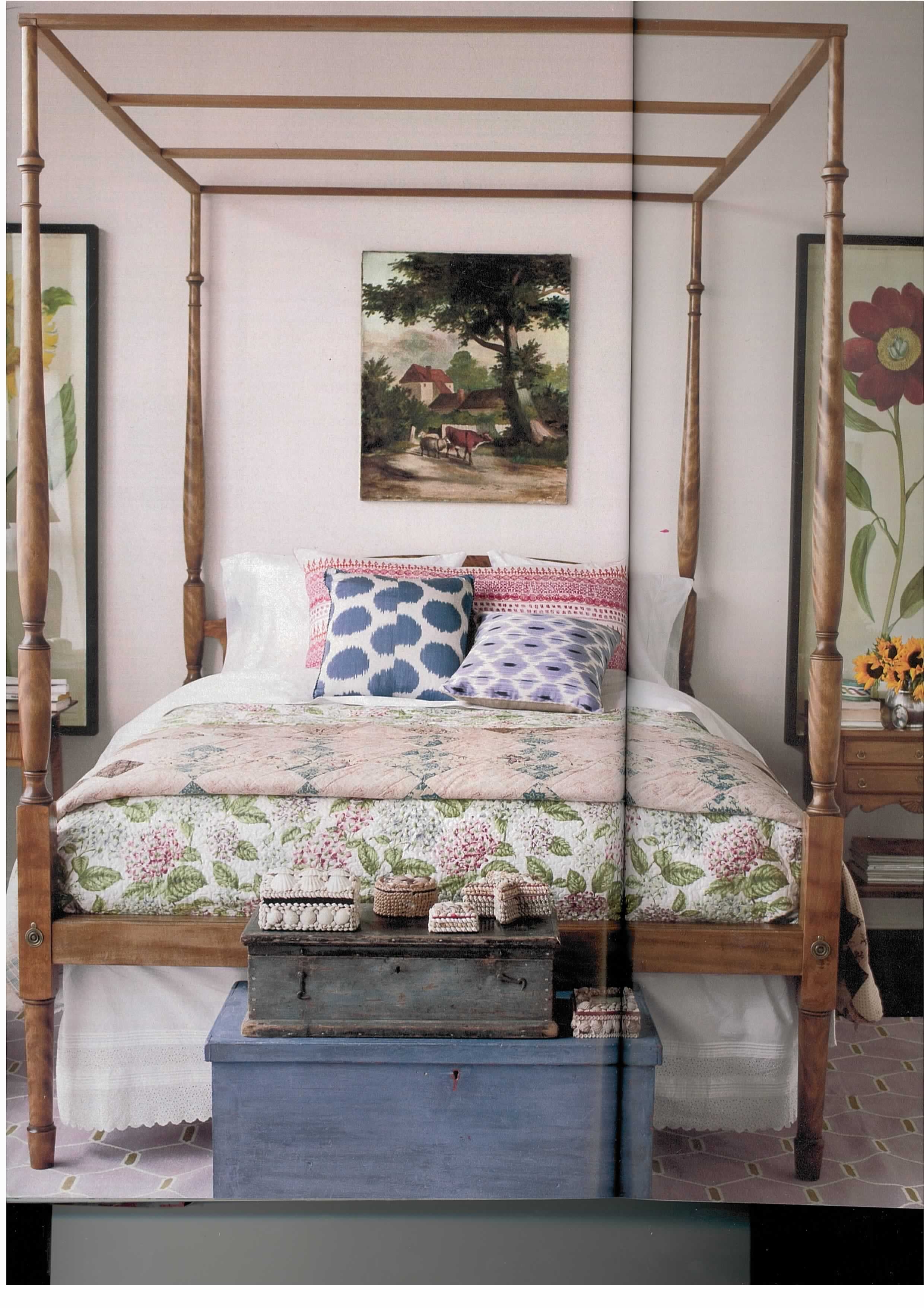 Country Living Bedrooms